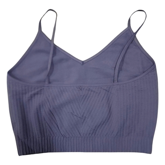 Nwt Spiritual Gangster Dusty Lilac Work out Crop Tank Size Xs Sm - Picture 3 of 6